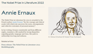 Nobel Prize 2022 Winners List